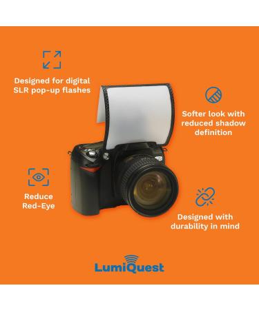 LumiQuest Soft Screen Flash Diffuser for Digital SLR Cameras - Black - Buy Online on GoSupps.com