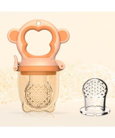 Baby Food Feeder | Silicone Nibbler Pacifier for Infants | Soft Bite Rings & Fresh Fruit Feeder - Buy Online on GoSupps.com