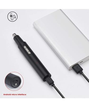 KouRy Nose and Ear Hair Trimmer - USB Rechargeable Painless Clippers for Men & Women Waterproof Dual Edge Blades - Professional Grooming Tool - Buy Online on GoSupps.com