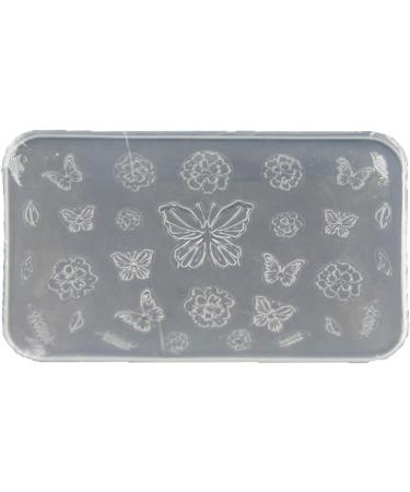 MCAORI 3D Nail Art Mold with Variety of Patterns Template Carving Sticker Stencil Tools Moulds for Nail Enthusiasts and Salons - Buy Online on GoSupps.com