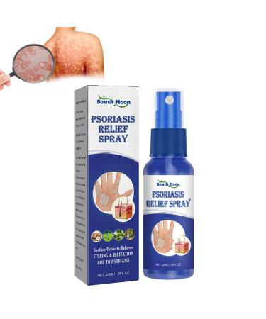Mandurs South Moon Psoriasis Repair Spray Psoriasis Treatment Spray Herbal Psoriasis Treatment Spray Psoriasis Treatment for Skin Youth Bee Venom Psoriasis Cream for Skin (1pcs)