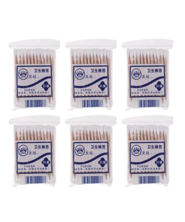 1000 pieces of ear cleaning sticks cotton swabs and earplugs with cotton tip of the hearing protection plugs disposable earplugs bamboo baby cosmetic swabs wood