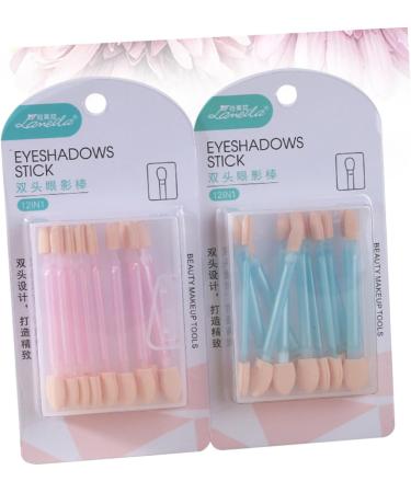 Beavorty 24Pcs makeup brush foam eyeshadow makeup eyeshadow brush Eye shadow brush blush Miss mix - Buy Online on GoSupps.com