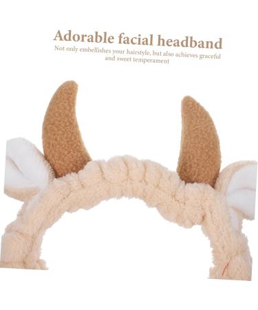 MERRYHAPY Horn Headband Small Hotel Elastic Hairband Skincare Headbands Shower Headband Spa Headbands Headband Washing Face Headbands for Washing Face Makeup Headbands for Women - Buy Online on GoSupps.com