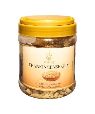 Rahiiq 250g: 100% Natural and Organic Premium Quality Wildcrafted Frankincense Gum Pure Boswellia Carteri Resin (Somalia)).