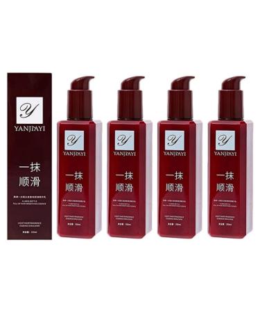 1/2/3/4 Bottle A Touch of Magic Hair Care 200ml YANJIAYI Hair Smoothing Leave-in Conditioner Yanjiayi Light Hair Ragrance Essence Emulsion YANJIAYI Hair Conditioner Smoothing Leave In Conditioner For Frizzy Hair (4 Bottle)