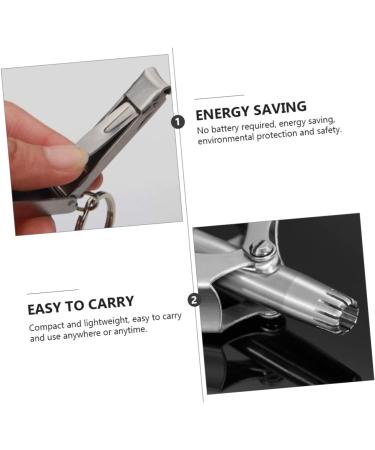 Hemoton Nose Hair Trimmer for Women & Men - Portable Electric Grooming Device | Stainless Steel Nose Hair Remover | Best Lady Shaver & Mens Razors - Buy Online on GoSupps.com