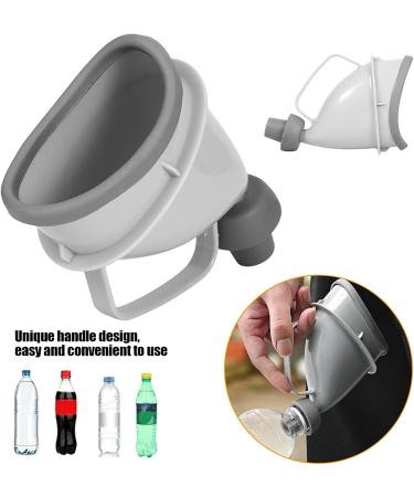 Outdoor Urinal Practical Pee Funnel Unisex ABS + Latex Easy for Outdoor Travel for Car - Buy Online on GoSupps.com