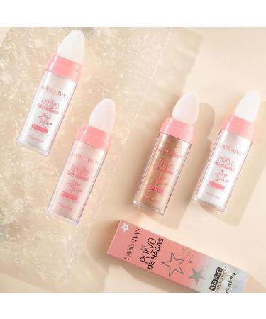 Handaiyan Fairy Highlight Patting Powder - 3 Colors Body Brightening Blusher & Face Highlighter Makeup for Natural Glow (White Moonbeam) - Buy Online on GoSupps.com