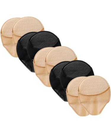 minkissy 8 Pairs Half Socks Summer Accessories Half Foot Socks High Heel Protectors Pocket Protector Non-Slip Forefoot Pads Toe Protectors Women Women's Toe Socks Silicone High Heels - Buy Online on GoSupps.com