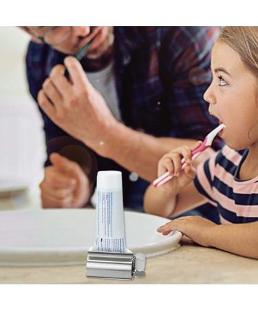 2020 New 3-Pack Toothpaste Squeezer Toothpaste Dispenser Manual Toothpaste Squeezer Toothpaste Tube Squeezer Rollers Metal Toothpaste Tube Wringer Stainless Steel Toothpaste Seat Holder Stand - Buy Online on GoSupps.com