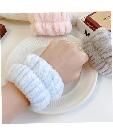 Mikinona 8 Pi ces Serviettes De Poignet Pour Laver Le Visage Prot ge-poignets Peluche Bandeau Et Bracelet De Spa Manches Pour Laver Le Visage Brassards - Buy Online on GoSupps.com
