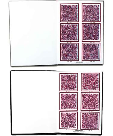 Toplionace Visual Test Charts - Random Dot Stereograms Color Blindness & Astigmatism Amsler Test Chart with 2 Glasses | International Shipping Available - Buy Online on GoSupps.com