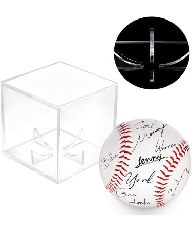 Acrylic Baseball Display Case - UV Protected, Clear Cube for Autographed Memorabilia (1) - Buy Online on GoSupps.com