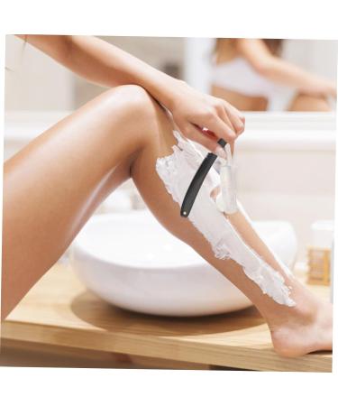 Magiclulu 3-in-1 Razor Sharpener & Manual Shaving Razor for Men Precision Haircutting Tools with Wooden Handle - Buy Online on GoSupps.com