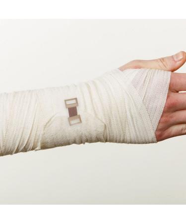 Elastic Bandage Clips - 100pcs Stretch Metal Clasps for Secure Bandage Fixing | Replaceable Wrap Fasteners - Buy Online on GoSupps.com
