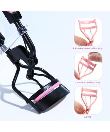 30 Pieces Eyelash Curler Pads Eyelash Curler Replacement Strips Eyelash Curler Replacement Pads Eyelash Curler Refills Tweezers Eyelash Curler Refills (Pink) - Buy Online on GoSupps.com