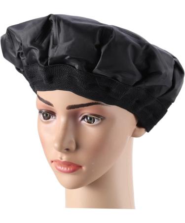 FOMIYES 3pcs Heated Hair Cap Curl Gel for Curly Hair Heated Gel Cap Heating Cap Baked Oil Cap Modeling mediumx3pcs Blackx3pcs - Buy Online on GoSupps.com