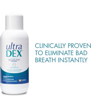 UltraDEX Daily Oral Rinse Original 6 x 500ml - Fresh Breath Mouthwash - Buy Online on GoSupps.com