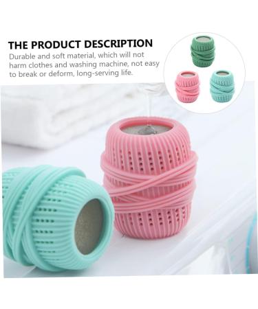 Washing Machine Laundry Ball Fabric Softener Dispenser Laundry Balls for Removal Washer Ball Dryer Washing Laundry Washing Sponge Household Substitute (6PC) - Buy Online on GoSupps.com