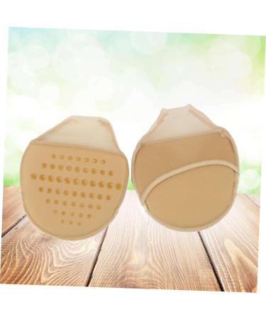 FRCOLOR High Heel Forefoot Pads - Cushioned Half Insoles for Comfort | Khaki Medium - Perfect for Shoes - Buy Online on GoSupps.com