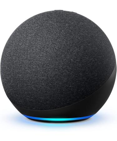 Echo (4th Gen) | Premium Sound Smart Home Hub with Alexa | Charcoal - Buy Online on GoSupps.com