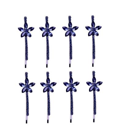 FRCOLOR 4 Pairs Hairpin Wedding Hair Pin Hair Barrettes for Hair Clips for Bridal Metal Hair Clips Headwear for Women Decorative Hair Clips Crystal Vintage Antique Bride