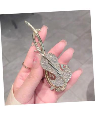 PLAFOPE Rhinestone Twist Clip Pipa Barrettes Chinese Hair Clips Pipa Hair Barrette Hair Bun Holder Chinese Hair Clamps Hair Clips for Fine Hair Pretty Hair Clips for Women French Pins - Buy Online on GoSupps.com