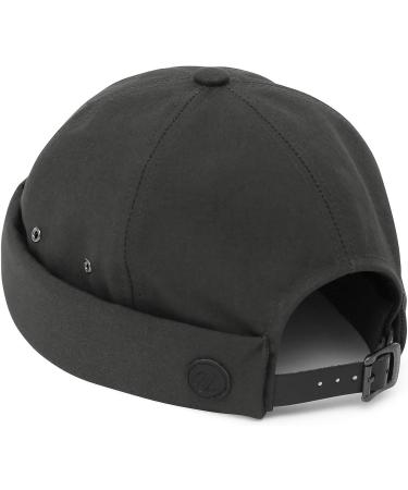 UNDERCONTROL Vintage Leon Hat with Leather Strap - Charcoal - Made in Korea - Buy Online on GoSupps.com