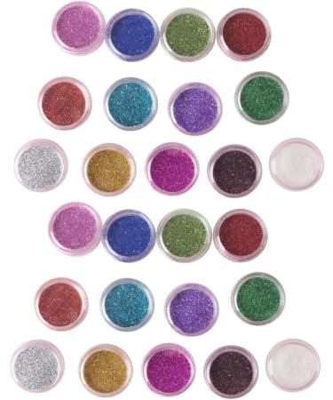 Beavorty 24 Boxes Pearl eyeshadow palette Glitter eyeshadow pigments powder eye shadow Glitter powder flash mediumx2pcs Assorted Colorx2pcs - Buy Online on GoSupps.com