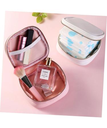 FRCOLOR High Capacity Zipper Bag & Tabi Socks - Women's Travel Diaper Organizer & Accessories Storage - Pink 12x11 CM - Buy Online on GoSupps.com