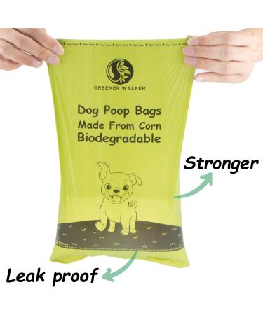 540 Count Greener Walker Biodegradable Poop Bags for Dogs - Extra Thick, Leak Proof, Green - Buy Online on GoSupps.com