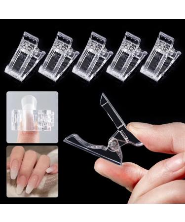 Nail Tips Clip Poly UV Builder Gel Extension Clamp - Set of 5 - Buy Online on GoSupps.com