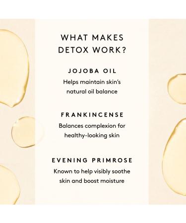 Naked & Thriving Detox Balancing Face Oil | Organic Vegan Oil for Oily Blemish-Prone Skin | Jojoba Primrose & Almond Oils | 1.18 oz - Buy Online on GoSupps.com