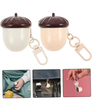 VALICLUD 2 Piece Kids Lip Balm with Cute Chestnut Shape Hydrating Nourishing Moisturizer Formula Compact Portable for School Outdoor Use - Buy Online on GoSupps.com