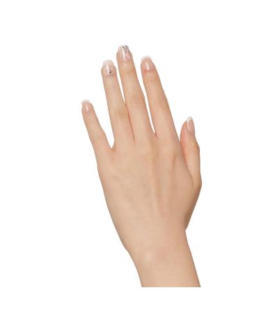 KISS imPRESS No Glue Mani Press On Nails - My Worth Design - White Short Squoval - 30 Nails & Accessories for Perfect Manicure - Buy Online on GoSupps.com