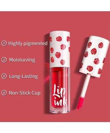 Erinde 3 Colors Lip Tint Stain Set - Velvet & Watery | Long-Lasting & Moisturizing | Korean Makeup - 3PCS - Buy Online on GoSupps.com