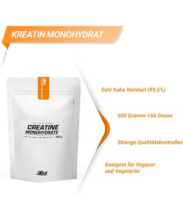 100% Pure Creatine Monohydrate - 500g | Boost Strength & Muscle Growth | 166 Servings - International Shipping Available - Buy Online on GoSupps.com