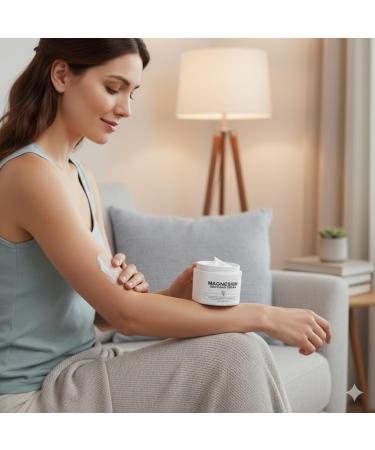 Magnesium Neuropathy Relief Cream Natural Soothing Lotion for Nerve & Muscle Comfort Fast-Absorbing Foot & Leg Magnesium Lotion with Menthol & Herbal Extracts Non-Greasy 120ml - Buy Online on GoSupps.com