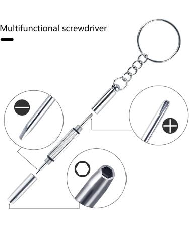 Glasses Screws Repair Kits Eyeglass Repair Tool with Screws Silicone Nose Pad Tweezer Small Screwdriver Easy to Use - Buy Online on GoSupps.com