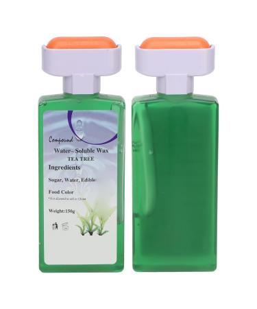 Milder Gentle Depilatory Wax Refill - 5.3oz for Home/Professional Use | Remove Hair from Legs Chest Armpits Bikini & Arms | Green Tea Infused - Buy Online on GoSupps.com