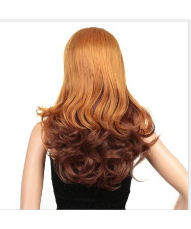 Shop BGHJUE African Wig - Yellow Long Loose Wave Synthetic Braiding Hair Extension | Ombre Hairstyles - Buy Online on GoSupps.com