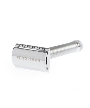 Fendrihan Double Edge Safety Razor with Square Knurled Handle - Premium Shaving Tool for a Smooth Close Shave - International Shipping Available - Buy Online on GoSupps.com