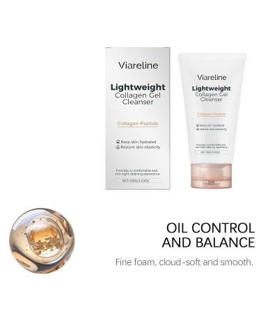 Aeviani Gentle Face Wash for Youthful Radiance Lightweight Gel Cleanser with Collagen & Hyaluronic Acid for Hydrated Skin 3.53 Oz - Buy Online on GoSupps.com