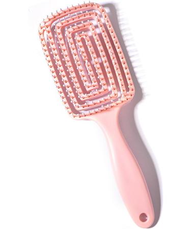 Professional Curved Hairbrush Easy Detangling Vented Hair Styling Comb Home Salon Use - Buy Online on GoSupps.com