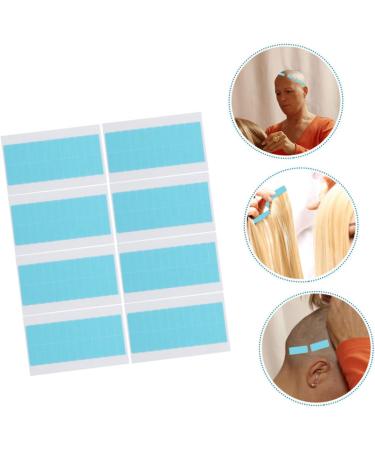 Beatifufu 8 Sheets pu sticker double sided hair extensions women wig tape Headband hair hair tape lace front wig tape women's extend tape roll seamless extention tape for hair - Buy Online on GoSupps.com