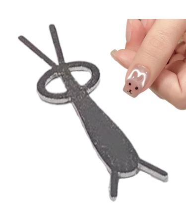 Aimant Ongles | Forme Lapin il de Chaton - Art Magn tique pour Manucure | Effet C ur D coratif Accessoires de Vernis Portatifs pour D butants Professionnels Salons & Studios