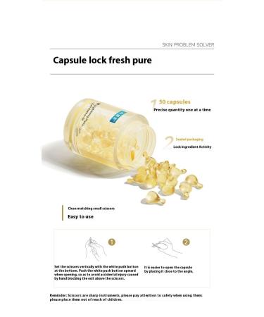 Nourishing Anti-Aging Capsule Oil 7 Capsules Moisturizing Softening Firming - Buy Online on GoSupps.com