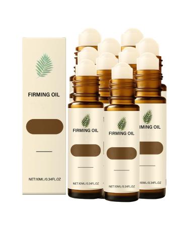 Huile Lifting Anti-Rides S rum Roll-On Huile Visage Raffermissante avec Acide Hyaluronique & Vitamine E Roll-On Contour Yeux Instant Face Lift Raffermissant Lisse rides fines (10pcs)