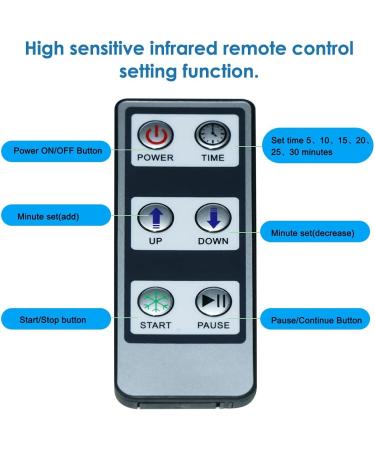 Dental Mobile Teeth Whitening Lamp IXAER LED Accelerator Light | Cold Blue Bleaching Whitener for Oral Care - Floor Standing - Buy Online on GoSupps.com